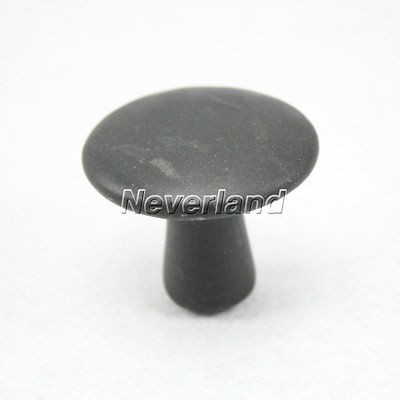 Black Bian Stone Jade Health Cure Mushroom Massage New