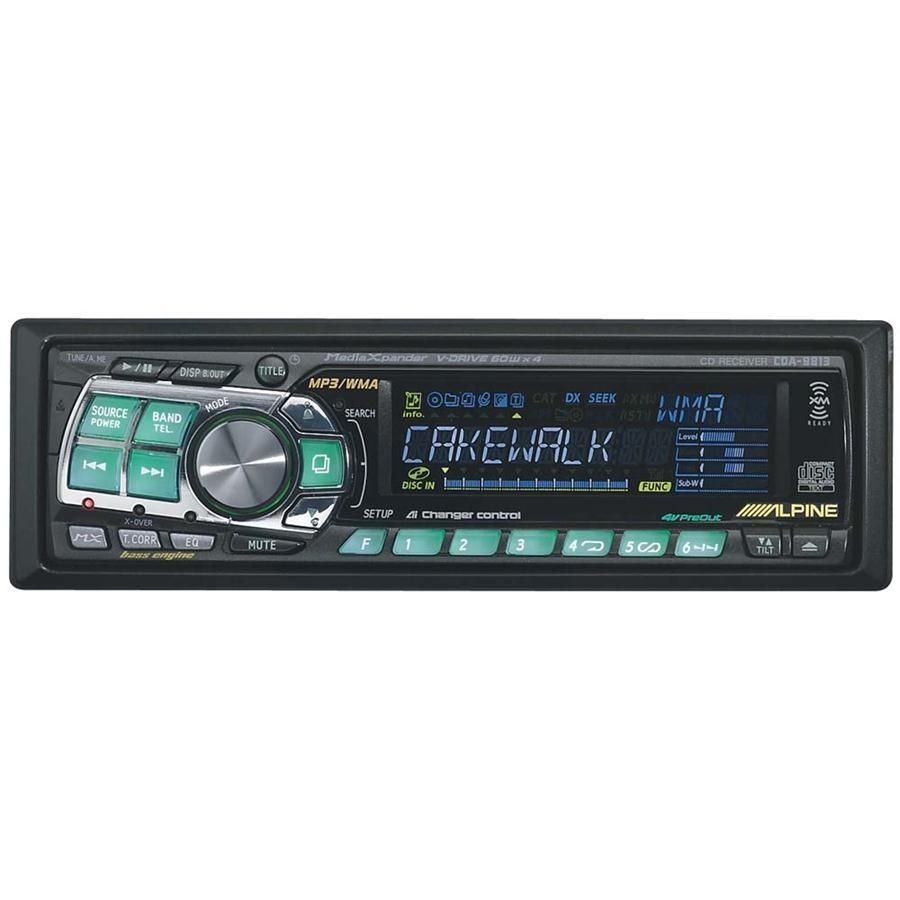 Alpine CDA 9813 CD/ In Dash Receiver with Remote Control