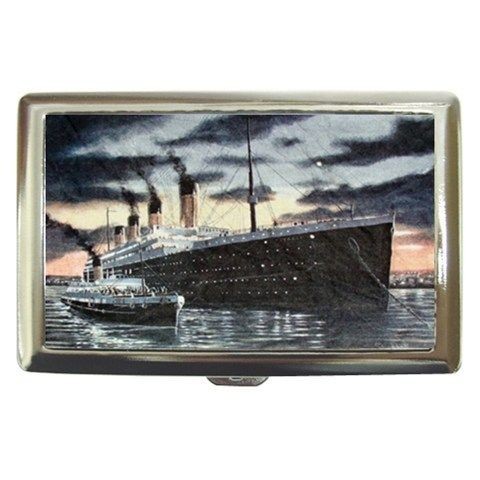 TITANIC AND NOMADIC APRIL 10TH 1912 Cigarette Money Case ID Holder or 