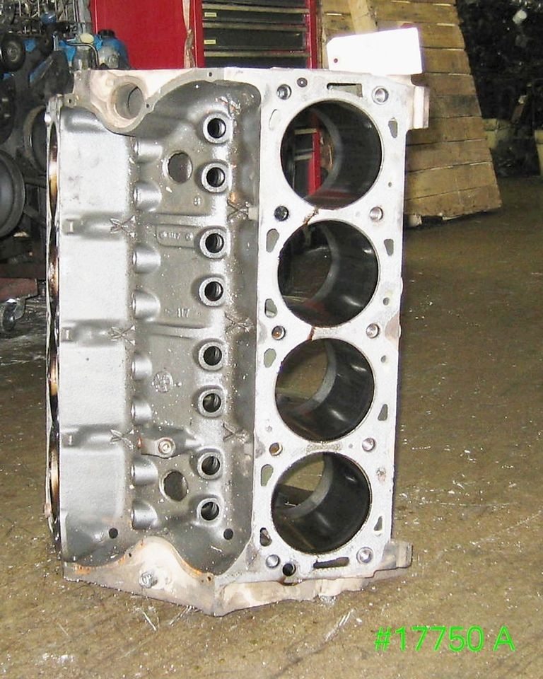 FORD 460/7.5 ENGINE REBUILDABLE BARE BLOCK 1988 93 #17750