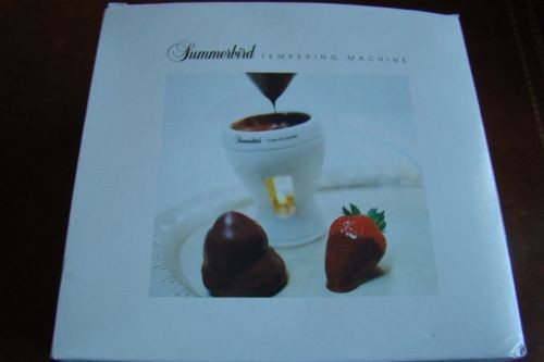 SUMMERBIRD Denmark Bone China Chocolate Tempering Machine New NIB