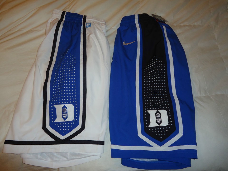   Authenic Nike Duke Blue Devils Basketball Shorts All Sizes and Colors