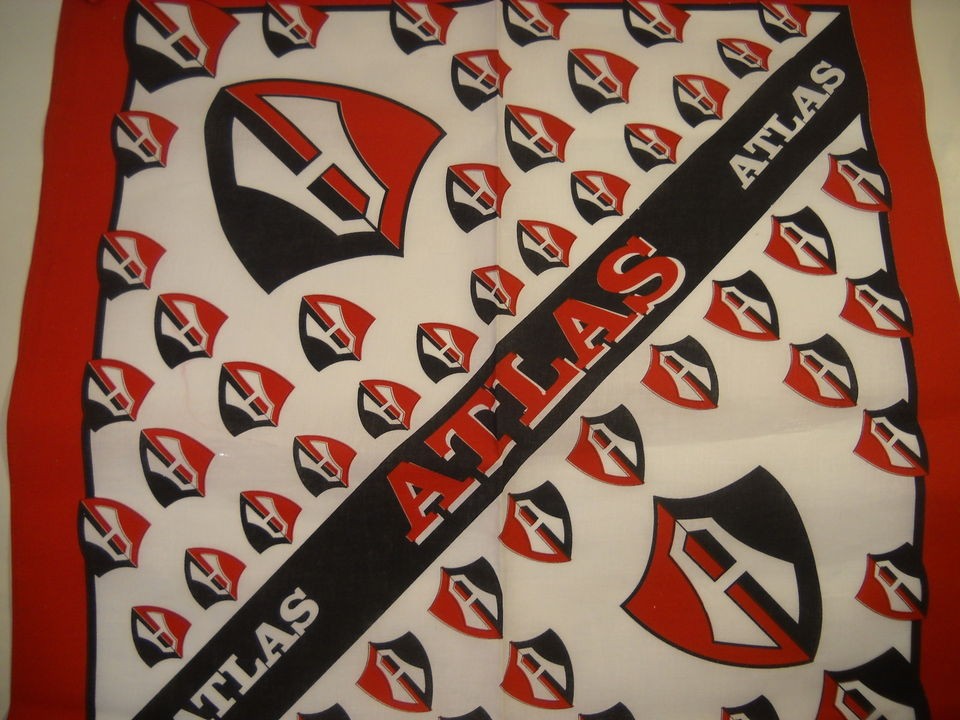 ATLAS BANDANA ZORROS ATLAS ROJINEGROS BANUELO JALISCO FMF MEXICO