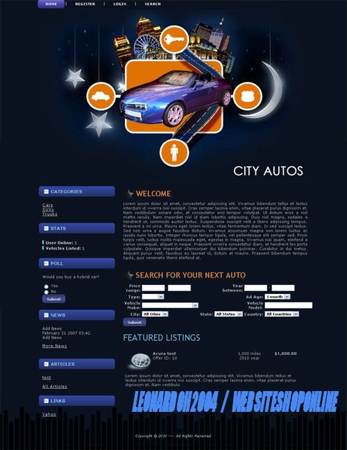 Newest Autos Classifieds Portal With Adsense Adds & Free Domain