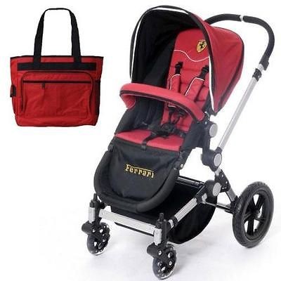 Ferrari FRB10100 Bee Bop Stroller/Pram with matching diaper bag