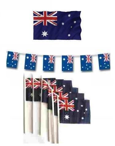 AUSTRALIA (Australian) FLAGS/BANNERS & BALLOONS (Decorations) {fixed 