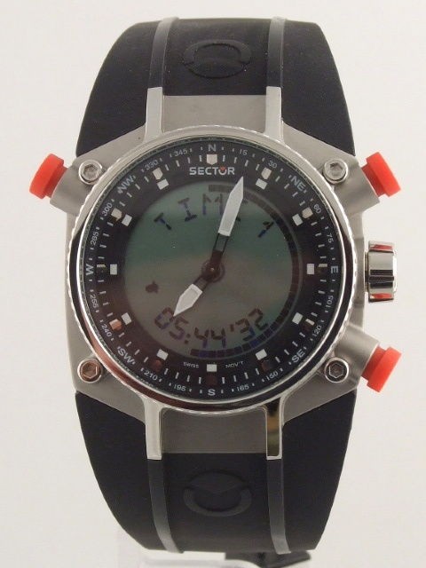 SECTOR COMPASS CHRONO ANADIGIT MENS WATCH