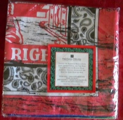   of 10 New Vintage Design Advertising Art Bandanas IOP Heirloom Hanks