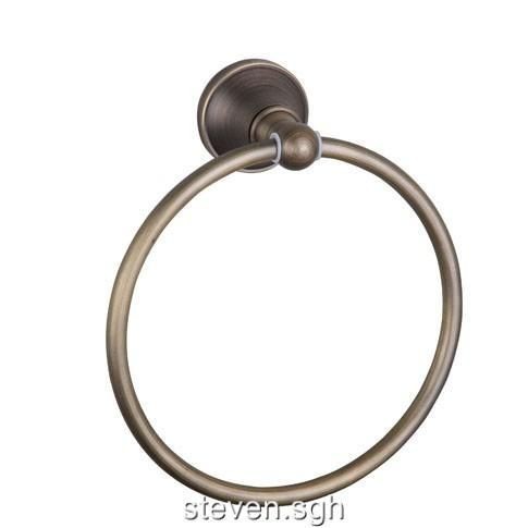 Luxury Antique Brass Bathroom Towel Ring Holder H 006