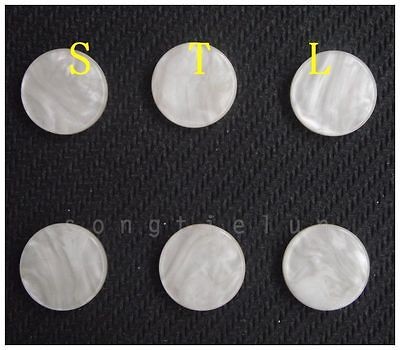 New 6 pcs Trumpet KEY BUTTONS inlays Trumpet parts