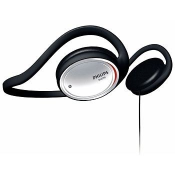 PHILIPS DYNAMIC BASS SOUND CONTOURED NECK BAND NECKBAND HEADPHONES 