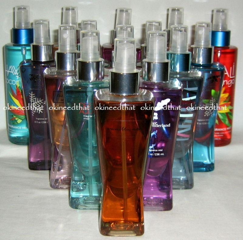 Bath & Body Works SPLASH body spray mist SCENT CHOICE