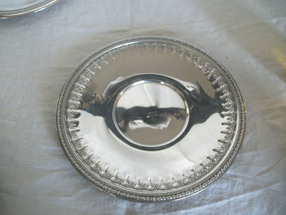 Reed & Barton silver tray platter #1202