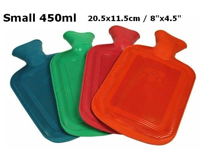 New Small Portable Heater Rubber Hot Cold Water Bag Bottle Body Warmer 