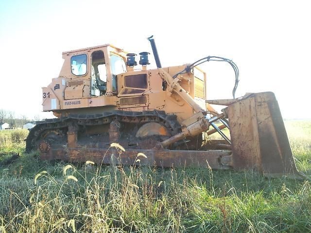 FIAT ALLIS 31 CRAWLER DOZER LOADER TRACTOR 4 WAY BLADE DIESEL