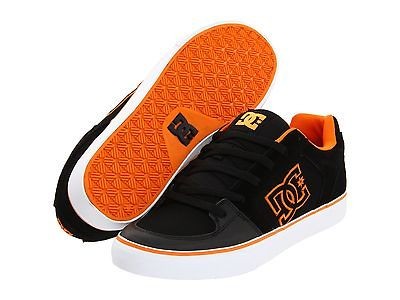 NEW MEN DC SURGE BLACK WHITE ORANGE 303135 ORIGINAL SO AWESOME NEW 