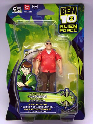 BEN 10 TEN ALIEN FORCE COLLECTION Grandpa Max RARE.NEW