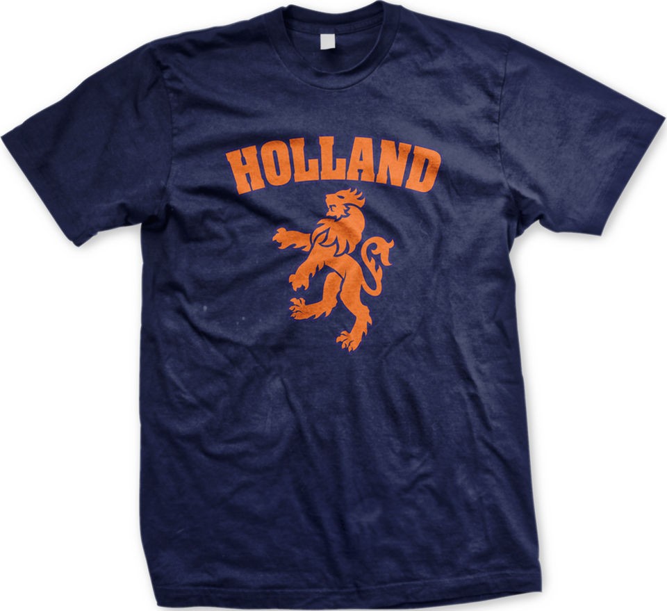 Holland Team Sign Mens T shirtSoccer Olympics World Cup Nederland 