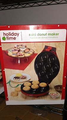 Newly listed HOLIDAY TIME MINI DONUT MAKER