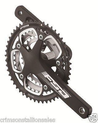 FSA Omega Triple MegaExo 170mm 30/39/50 Crankset Crank New