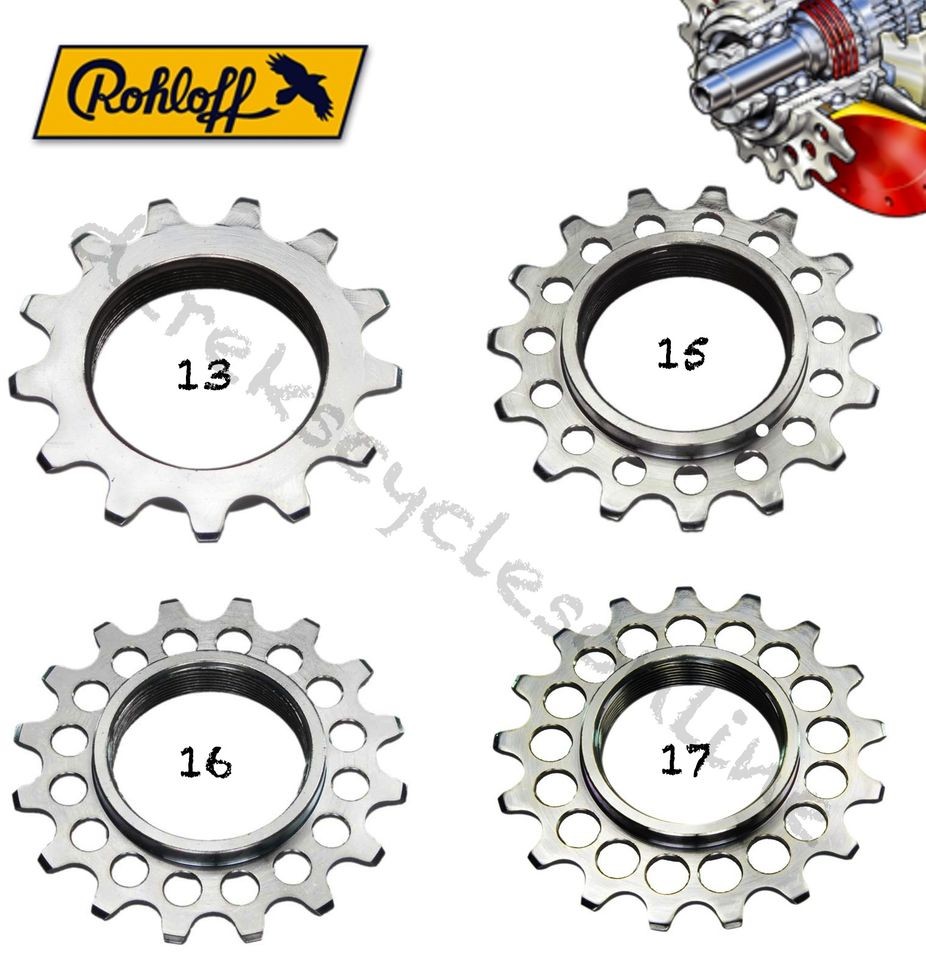 Rohloff Speedhub Sprocket Genuine Part 13, 15, 16 or 17