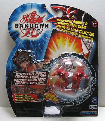 Bakugan Dual Hydranoid Pyrus Red Series 1 SEALED Battle Brawlers
