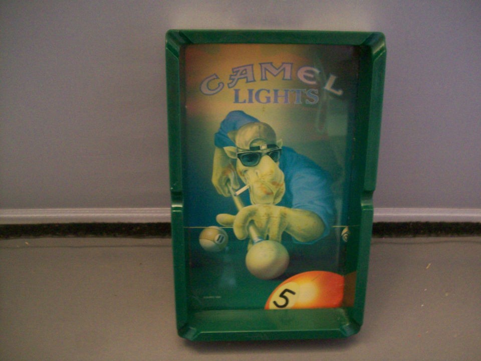 Camel Lights Pool Table Ash Tray  Joe Camel  1992