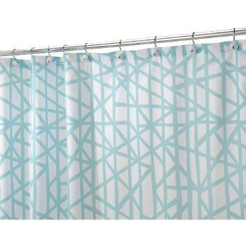 aqua shower curtain in Shower Curtains