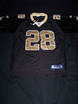 Reebok Mens New Orleans Saints #28 Mark Ingram Jersey NWT