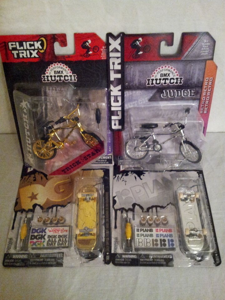 Flick Trix / Tech Deck Platinum & Gold Chase Lot   NIP