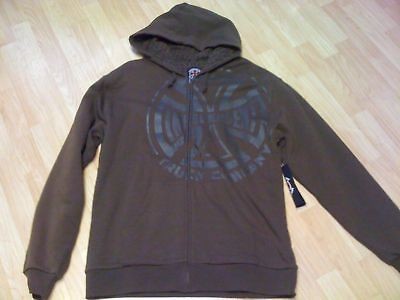 Independent Reversible Hoodie Sweatshirt Brown SizeM XL