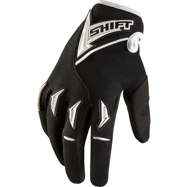   RACING YOUTH BOYS KIDS MX ATV RIDING BLACK ASSAULT GLOVES BMX ATC