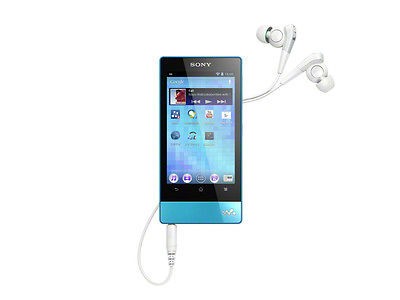   NW F807 64GB BLUE Android 4.0 Bluetooth  Player Headphone JAPAN