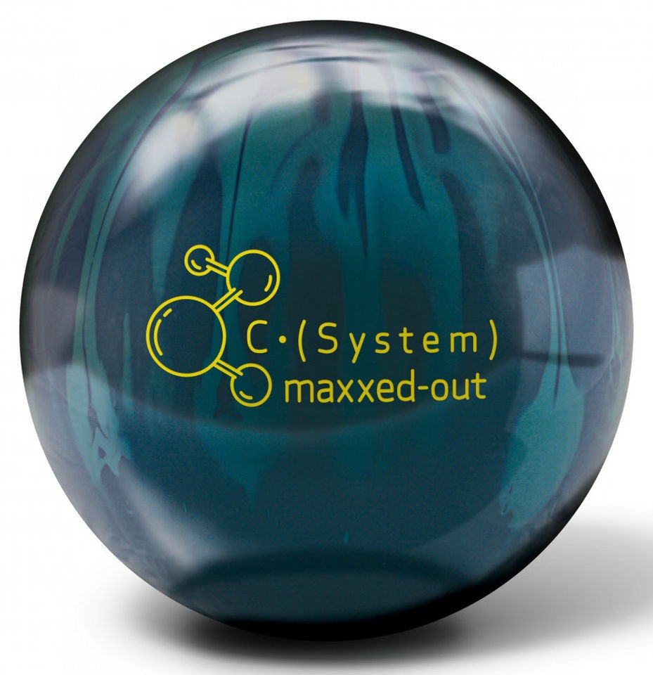 Brunswick *NEW* C SYSTEM MAXXED OUT Bowling Ball NIB 1st Quality 15 LB