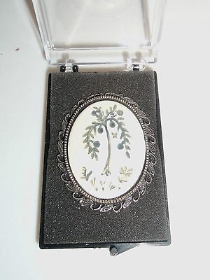 ANTIQUE BROOCH CROMARTY SCOTLAND/ PORCELAIN AND SILVER