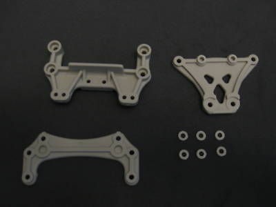 Billet front arm brace hpi blitz short course ORANG ese