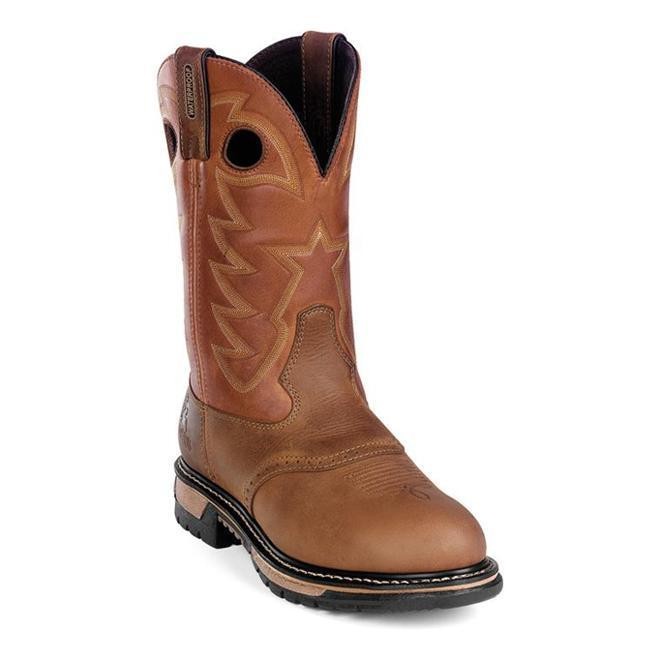   CRAZY HORSE / OCHRE 11 BRANSON SADDLE ROPER WP work boots footwear