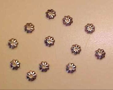   Classic or 124 Scale Little Bit CONCHOS for Model Horse Tack SILVER