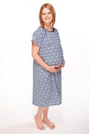 Delivery Gownie by Baby Be Mine Maternity Hospital Gown