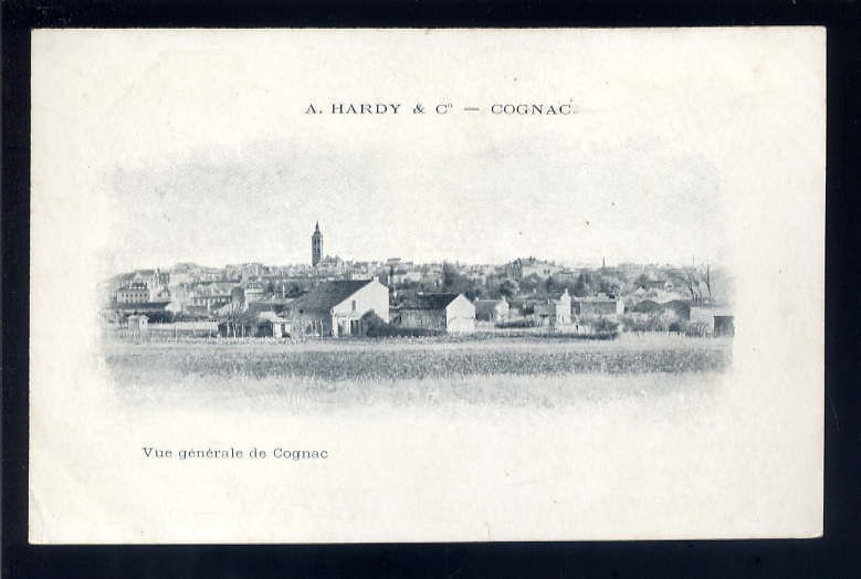 HARDY & CO Cognac Champagne Droguet Advert u/b PPC