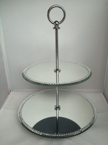 crystal wedding cake stand in Cake Stands & Plates