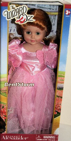 18 WIZARD Of OZ GLINDA GOOD WITCH Doll Madame Alexander PINK DRESS 