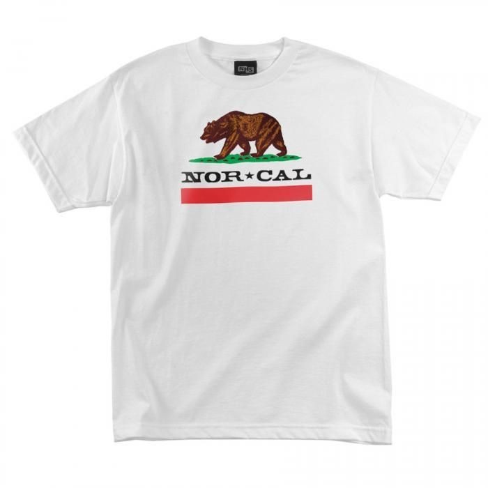 Nor Cal Republic Regular T Shirt White