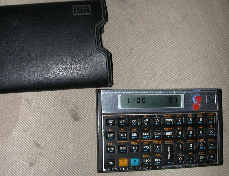 HP 15C Business/Scien​tific Calculator w/ case