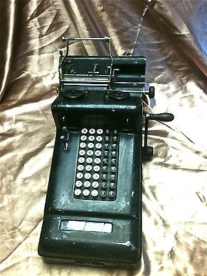   Burroughs Visible Adding Machine class 3 Ser # 3 350774 1912 19th c s