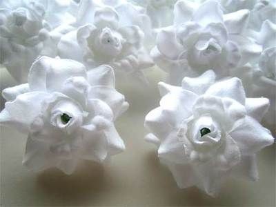   Artificial Silk Flower Head Lot 1.75 for Hair clip Wedding decoration