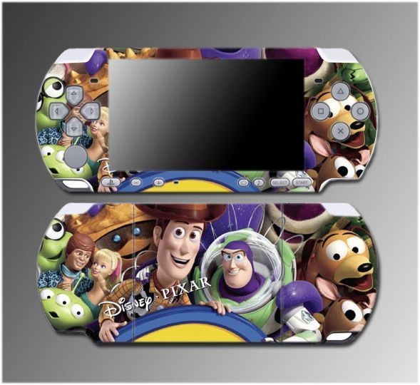 Toy Story Woody Buzz Lightyear Barbie Ken Game Skin #3 for Sony PSP 