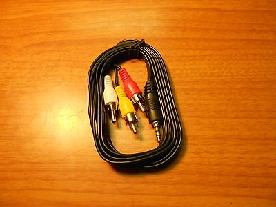 AV A/V Audio Video TV Out Cable/Cord/Lea​d For Panasonic Camcorder 