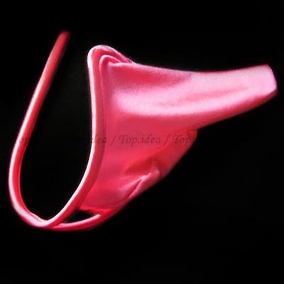   PINK NEW ARRIVAL SPANDEX COTTON INVISIBLE NO LINES THONG MEN C STRING