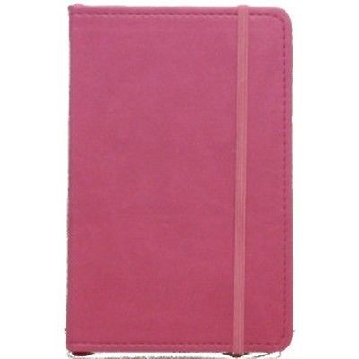 Journal Italian Leatherette C R Gibson Markings Pink Diary Book Ruled 